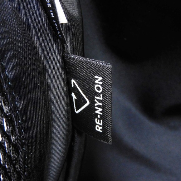 Prada Re-Nylon Saffiano Pet Tote Bag Black - Picture 8 of 13